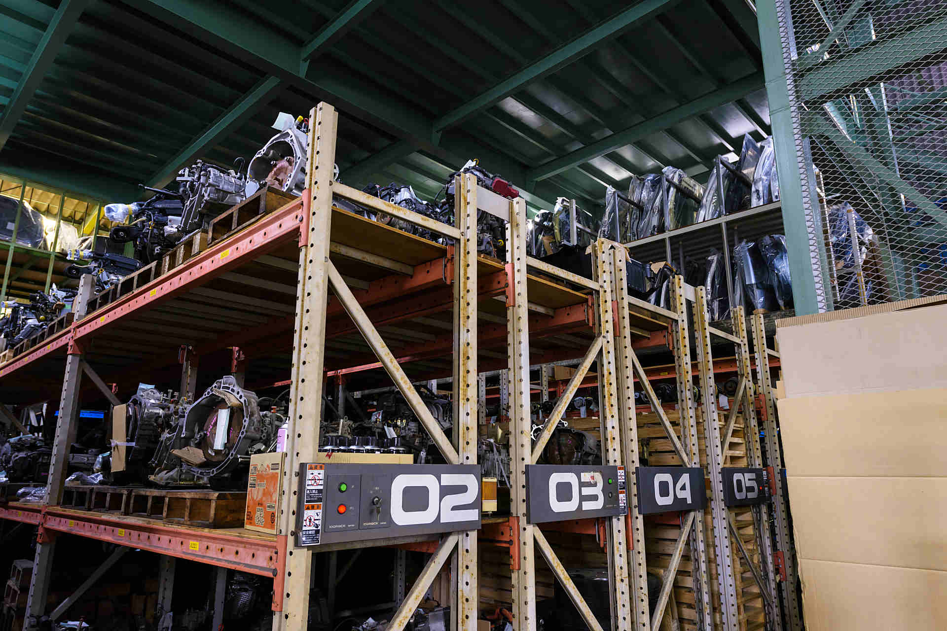 全ての中古パーツに保証書が付属！